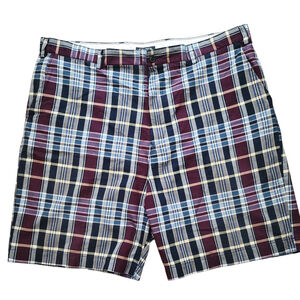 Nautica Clipper Men's Plaid Shorts Size 42 Inseam 10" Excellent Condition